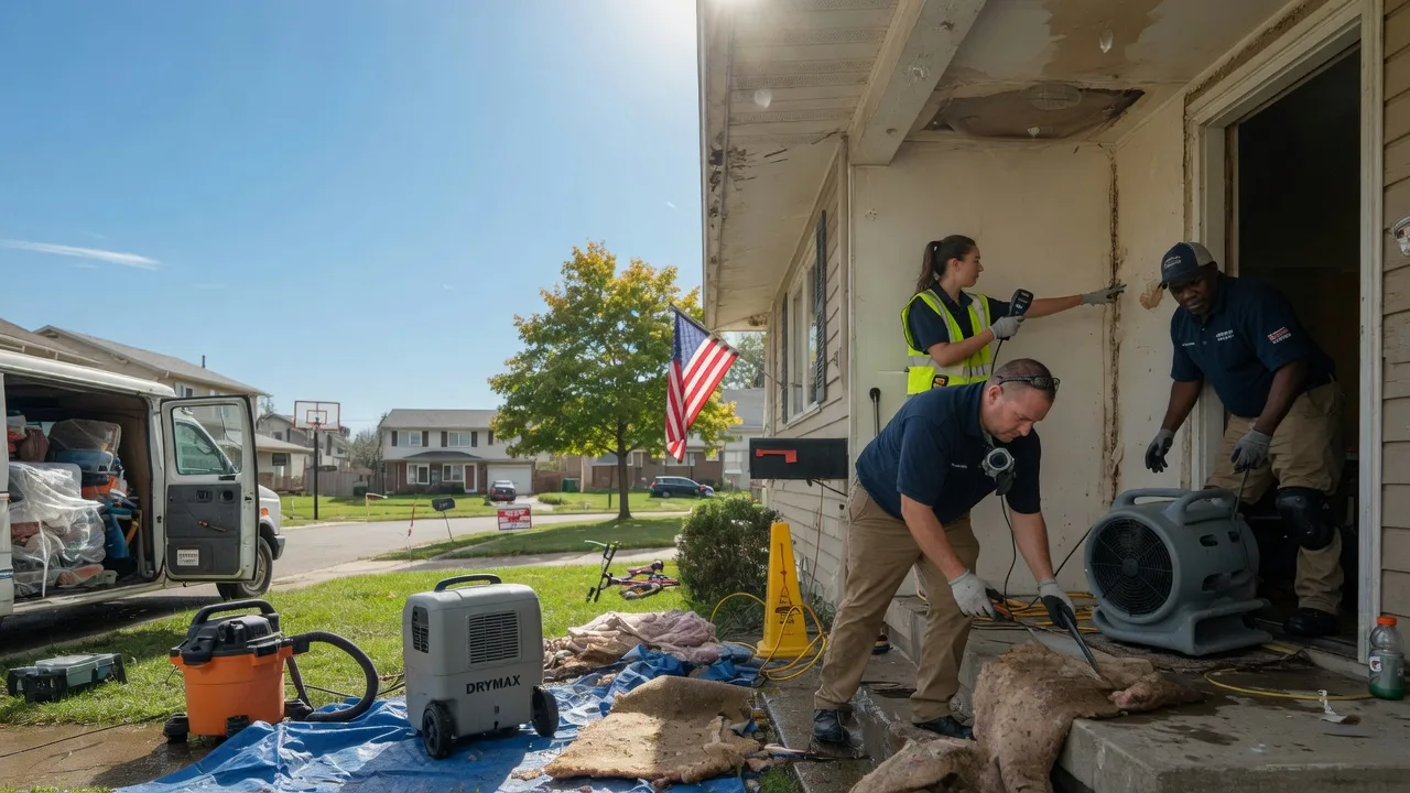Water Damage Restoration in Angola, IN near me